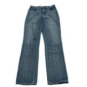 Madewell The High Rise Slim Boyjean women’s light wash jeans